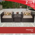 thumbnail image 2 of Premier 3 Piece Outdoor Wicker Patio Furniture Set 03a, 2 of 7