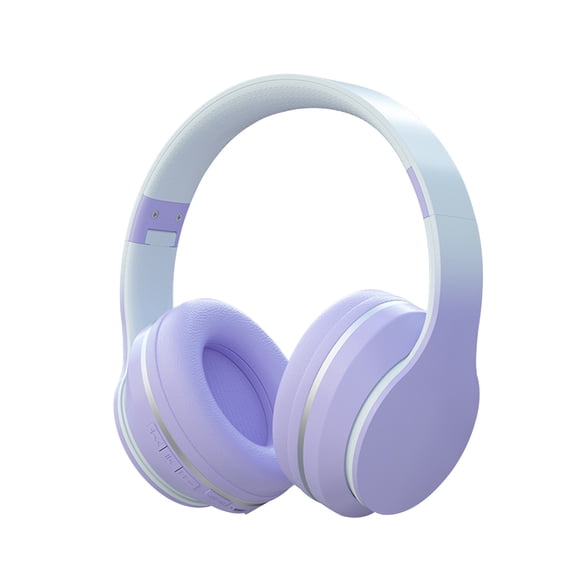 3 dollar items Kids Headphones Bluetooth 5.3 Wireless 60H Play Time Volume Limit 85/110dB Over Ear Foldable Protection Headset/Wired AUX Cord Mic for Children Boy Girl Travel School Phone Pad Tablet