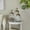 Clear Solid Round S/3 15", 13", 11"H, variant on DecMode 15", 13", 11"H Clear Glass Decorative Jars, 3-Pieces