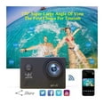 thumbnail image 5 of Action Camera Ultra HD 4K 16.0MP WiFi 2.0" Screen 170D Underwater 30M Go Waterproof Pro Helmet Video Recording Cameras Sport Cam ,Smooth Stabilization, 5 of 7