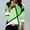 Green, variant on Otvok Womens Blouse Casual Stitching Contrast Color Long Sleeve T-Shirt