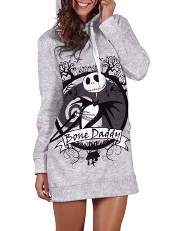 halloween sweatshirt dress