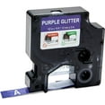 thumbnail image 2 of DYMO COLORPOP Label Maker Tape, 2056737, 1/2" W x 10' L, White Print on Purple Glitter, D1 Standard, 2 of 5