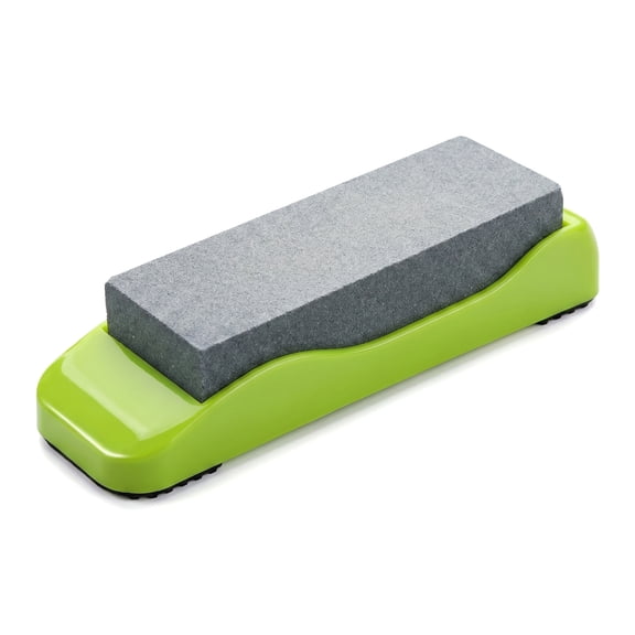 Dual Sided Whetstone Knife Sharpener with Non Slip Base, Wet Stone for Sharpening Knives, Oil Stone for Chef Kitchen Tools, 5.83 in * 1.69 in*1.57 in