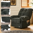 thumbnail image 6 of Villeston Recliner Chair for Living Room Manual Reclining Chair Single Sofa for Bedroom,Gray, 6 of 7