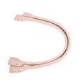 1 Pairs Leather DIY Bag Handles Cowhide Bag Handles Replacement for