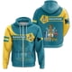 thumbnail image 3 of Sudadera con capucha y cremallera con la bandera de las Bahamas, emblema nacional de las Bahamas, estampado 3D, para hombre y mujer, sudaderas de gran tamaño, 3 of 5