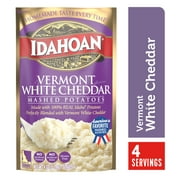 Idahoan Vermont White Cheddar Mashed Potatoes, 4 oz Pouch