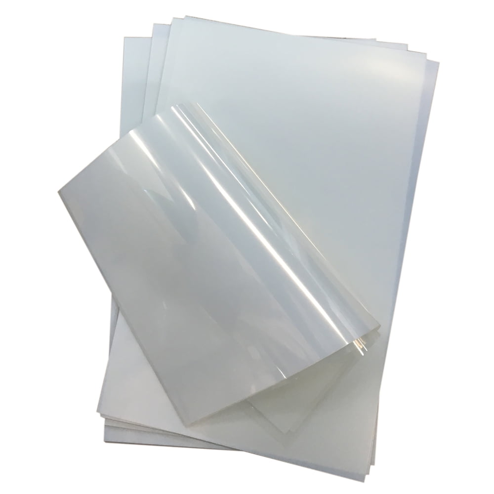 50 Sheets 8.5" x 11" Waterproof Inkjet Transparency Film for Screen Printing 