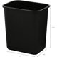 thumbnail image 5 of Cesta de basura eficiente en el espacio> Se adapta al escritorio> Espacios pequeños y estrechos en oficina comercial, cocina, oficina en el hogar, dormitorio> Fácil de limpiar> Negro Afortunado Sencillez, 5 of 5
