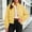 #14Yellow, variant on Byworldtasic Womens Bomber Gingham Jacket Cropped Plaid Jacket Windbreaker Zip Up Lightweight Casual Coat with Pockets