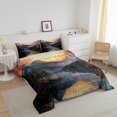 thumbnail image 3 of Erosebridal Rustic Scenery Bedding Twin Comforter Set, Pine Tree Down Comforter, Mountain Decor, Breathable 2-Piece, 3 of 8