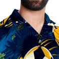 thumbnail image 5 of Football Men's Short Sleeve Beach Button Down Casual Printed Summer Shirts - Unisex, 5 of 6