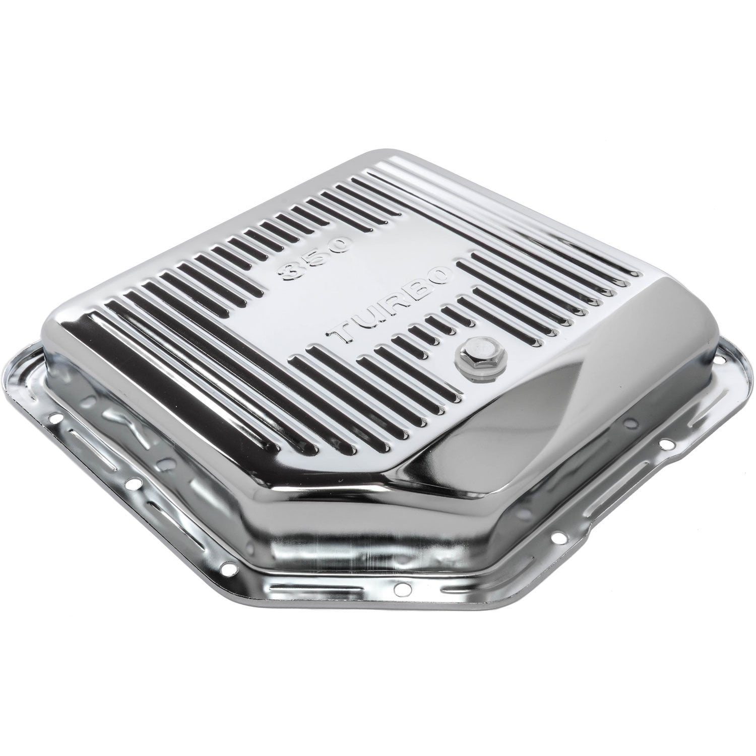 JEGS 601180 Transmission Pan GM TH350 Chrome Steel