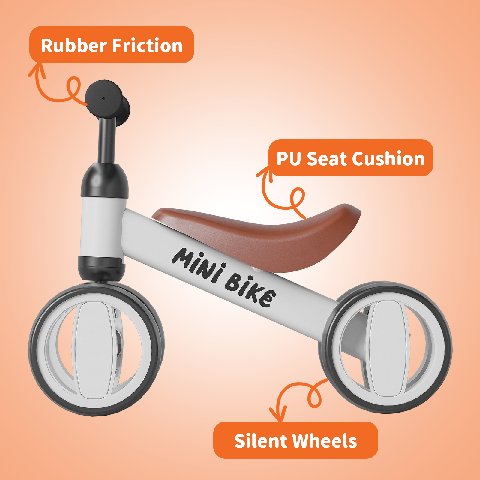 Simate Baby Balance Bike for Toddlers photo 2
