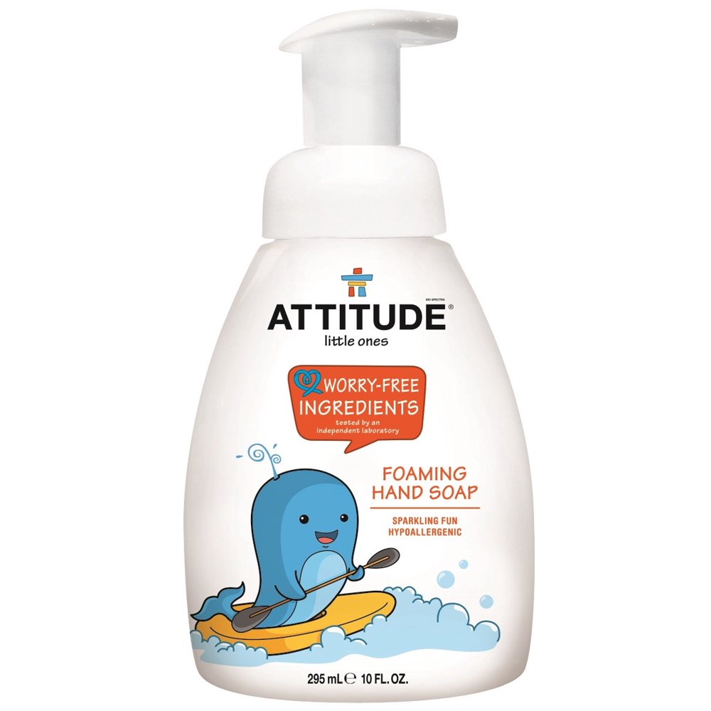 Attitude Foaming Hand Soap, Sparkling Fun, 10 Fl Oz