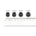 thumbnail image 5 of Uxcell Mod 1 M1 11T 12T 13T 14T Hardened Steel Pinion Motor Gear Set 5mm RC Motor Shaft, 5 of 6