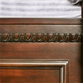 thumbnail image 4 of Furniture of America Oulette Transitional Wood Queen Poster Bed in Cherry, 4 of 7