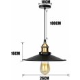 thumbnail image 4 of Industrial Vintage Edison Pendant Lamp Ceiling Light Retro Indoor Chandelier for Decoration E27 Metal Ceiling Light Elegant Pendant (Without Bulb), 4 of 5