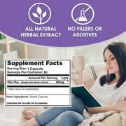 VH Nutrition Vitex Plus 650mg - Chaste Tree Berry Supplement for Women Healthy Hormone Balance & Fertility Support Formula - 60 Capsules