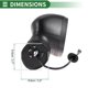 thumbnail image 5 of Reemplazo de espejo lateral eléctrico derecho para Ford Fiesta Mk7 2008-2012 No.1753801/1796702/1542155 Ajuste eléctrico negro 6 pines, 5 of 7