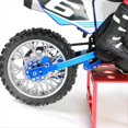 thumbnail image 2 of Para 1/4 Promoto-MX RC Coche Motocicleta Eléctrica Brazo Oscilante Trasero Horquilla Trasera Asiento Accesorio 264000 Azul, 2 of 5