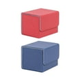 thumbnail image 1 of Estuche de almacenamiento para baraja de cartas de 2 piezas, organizador para naipes Rojo y azul, 1 of 9