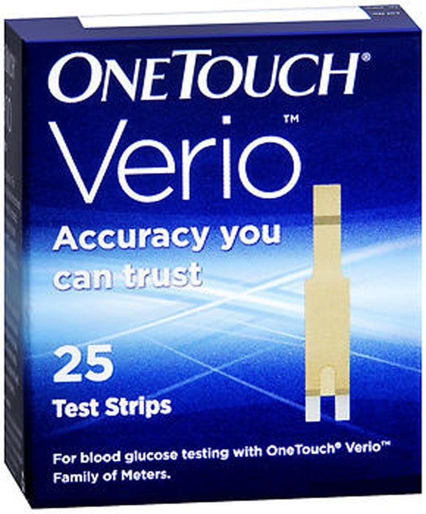 Verio Test Strips, 25 Count