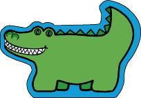 Mini Notepad - Alligator