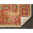 thumbnail image 4 of MDA Home Heriz Collection Southwestern Medallion Beige Area Rug - 5'3" x 7'6.5", 4 of 7