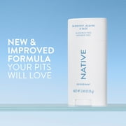 Native Deodorant, Aluminum Free, Midnight Jasmine & Sage, Deodorant for Women and Men, 2.65 oz