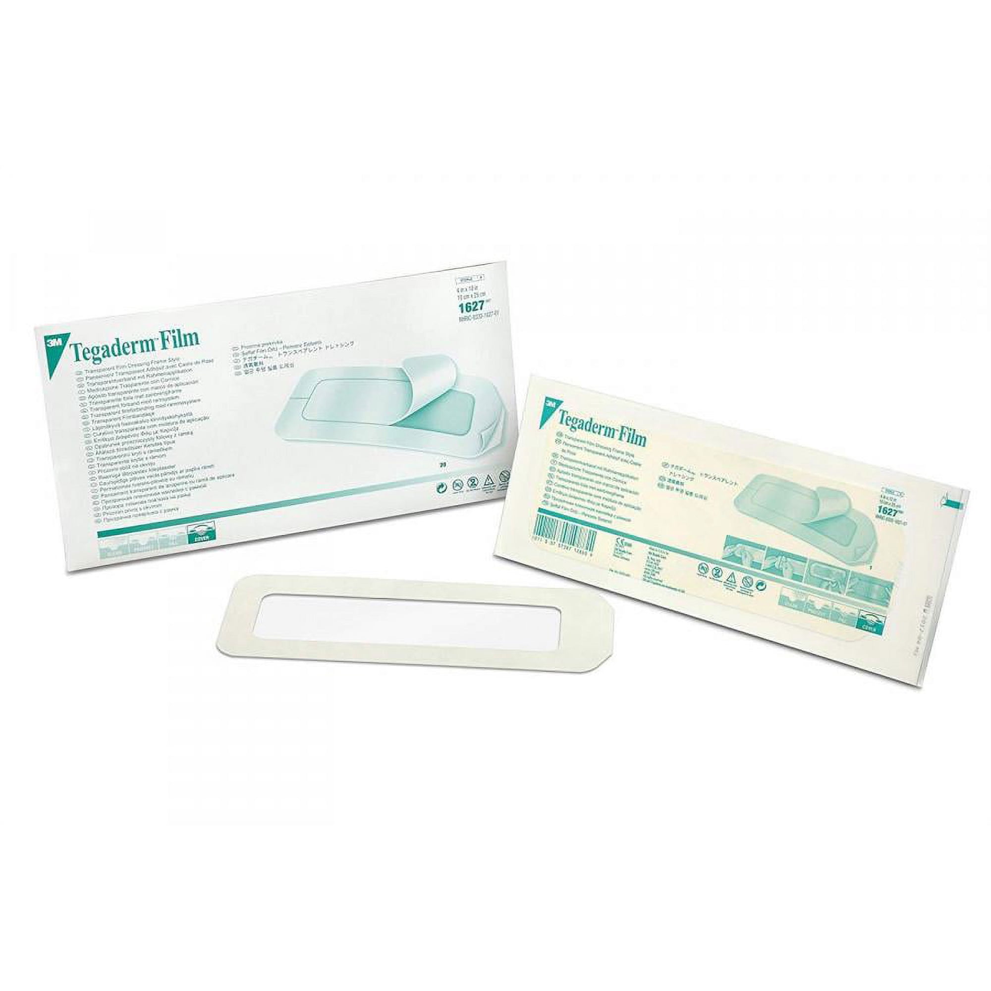 3M Tegaderm Transparent Film Dressing, 4 Inches x 10 Inches, 20 Count