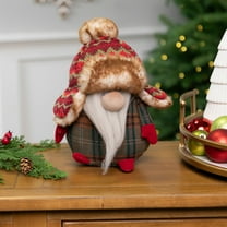 Northlight Gnome with Knitted Trapper Hat Christmas Figure - 7.75"