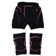thumbnail image 1 of Juego de 3 rodilleras acolchadas para esquí, pantalones cortos de protección de cadera para snowboard y esquí para mujer con rodilleras, juego de equipo de protección acolchado 3D, equipo de seguridad, 1 of 5