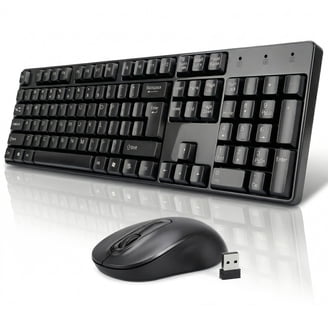 Cshidworld Wireless Rechargeable Gaming Keyboard and Mouse, 87