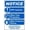 Warning Sign 5, variant on Notice PPE Required When Handling Propane Tanks Sign Chemical Hazard Signs Metal Tin – 8 x 12 Inch for Home or Work