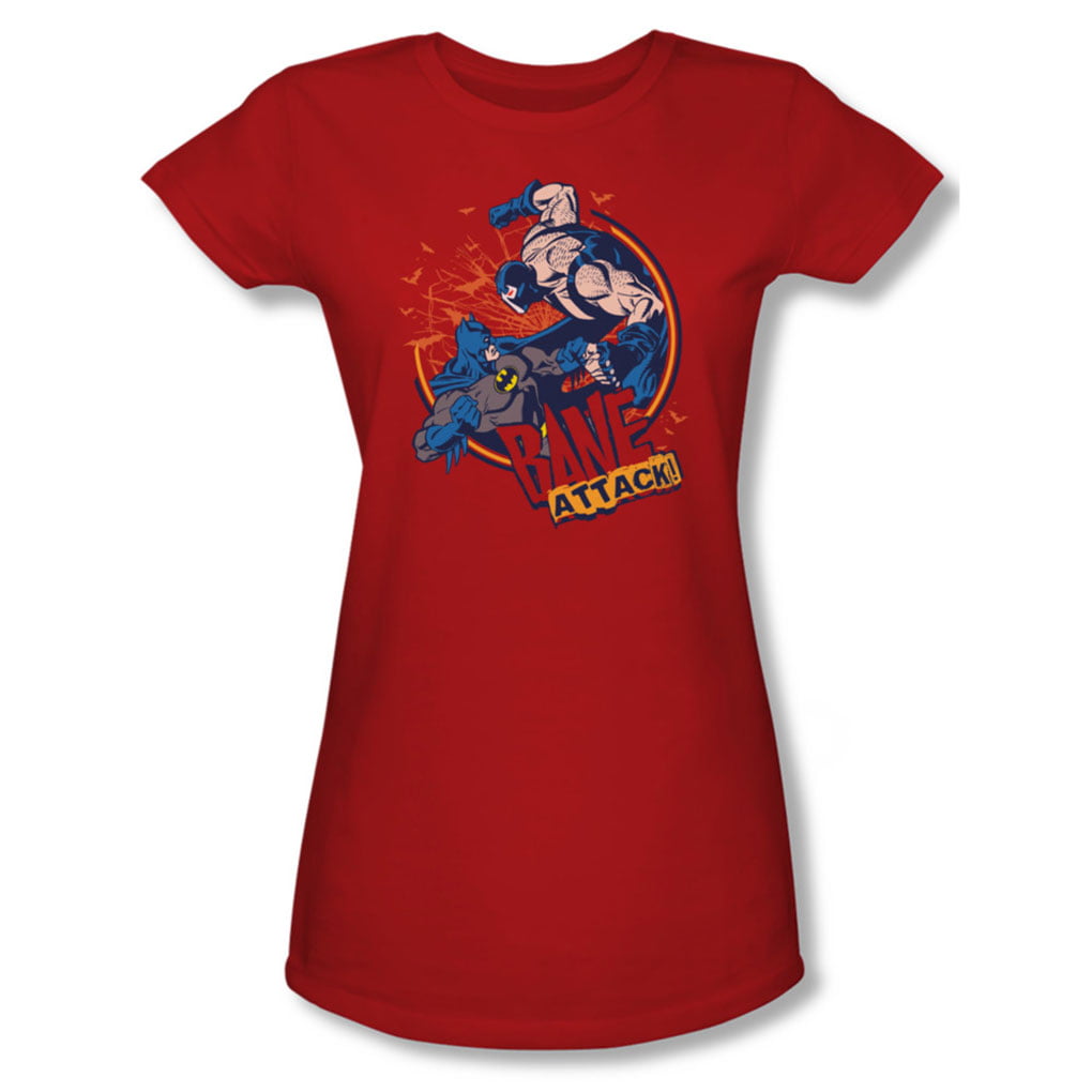 Batman - Womens Bane Attack! T-Shirt In Red - Walmart.com