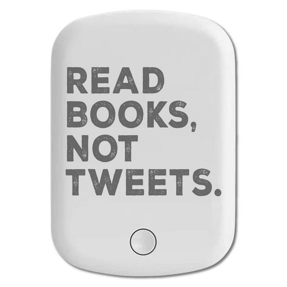 DistinctInk Magnetic Battery Pack, 10000 mAh Wireless Portable Charger with USB-C Cable, Compatible with MagSafe iPhone 14 / 13 / 12 Series - Read Books, Not Tweets