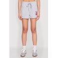 thumbnail image 3 of Womens French Terry Bear Graphic Shorts, 3 of 5