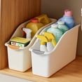 thumbnail image 2 of Typpkmm Curved Plastic Storage Bins with Set - Multipurpose Home, 2 of 7