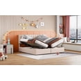 thumbnail image 3 of King Size Restonic Bed | Spacious Under-Bed Storage, 3 of 23