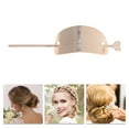 thumbnail image 3 of Unique Bargains 1 Pc Hair Chopstick Semicircle Hair Hairpin for Women Rose Gold Tone, 3 of 5