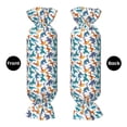 thumbnail image 2 of Wukai Block Dinosaur Print Candy Pillow Cylindrical Pillows Sofa Pillow Neck Hand Support Pillows Including Insert Lumbar Pillows, 2 of 8