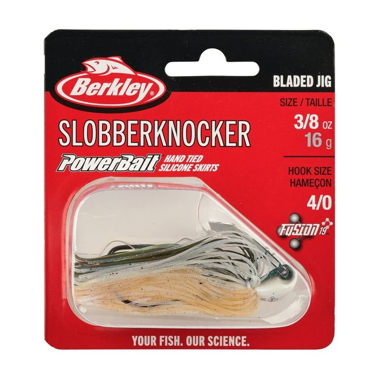 Berkley Slobberknocker Bladed Jig, 3/8 oz. Herring, Fishing Lure
