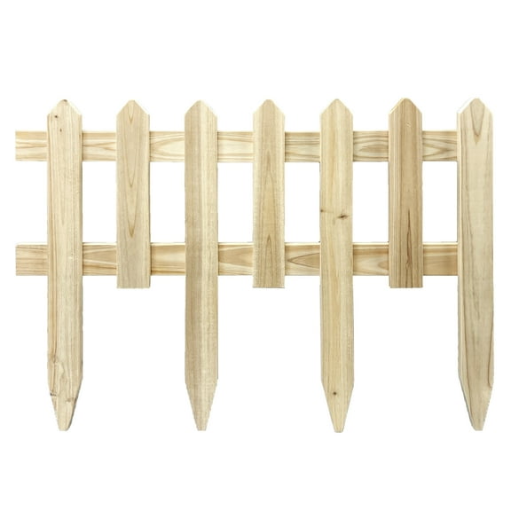 17in H x 23.6 W Wood Picket Border