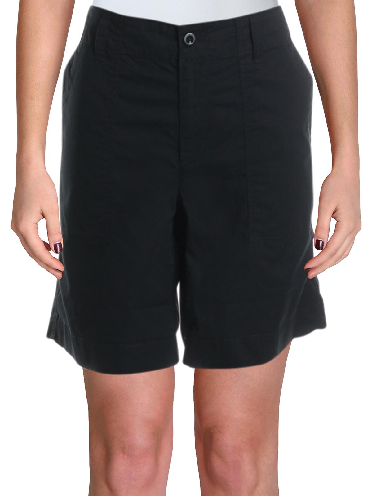 high rise cargo shorts