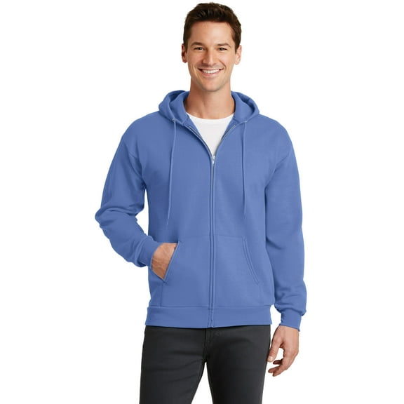 Port & Company Men's Core Fleece Full-Zip Hooded SweatShirt PC78ZH