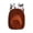 B-Brown, variant on Y2K Faux Suede Cowboy Hat Backpack for Women Teens, Cute Cow Print Accent Travel Purse, Western Style Rodeo Costume Bag A-Black
