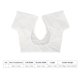 thumbnail image 5 of Chaleco para el sudor en las axilas, transpirable, suave, de secado rápido, con almohadillas para el sudor para las axilas, camisa para mujeres, niñas y mujeres, color blanco, 5 of 8