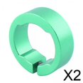 thumbnail image 1 of 2 Tapones Para Extremos De Manillar De Bicicleta, Cerradura Para Bicicleta Con Lazo De Abrazadera, Cerradura Para Puños De Bicicleta, Lazo Verde, 1 of 8